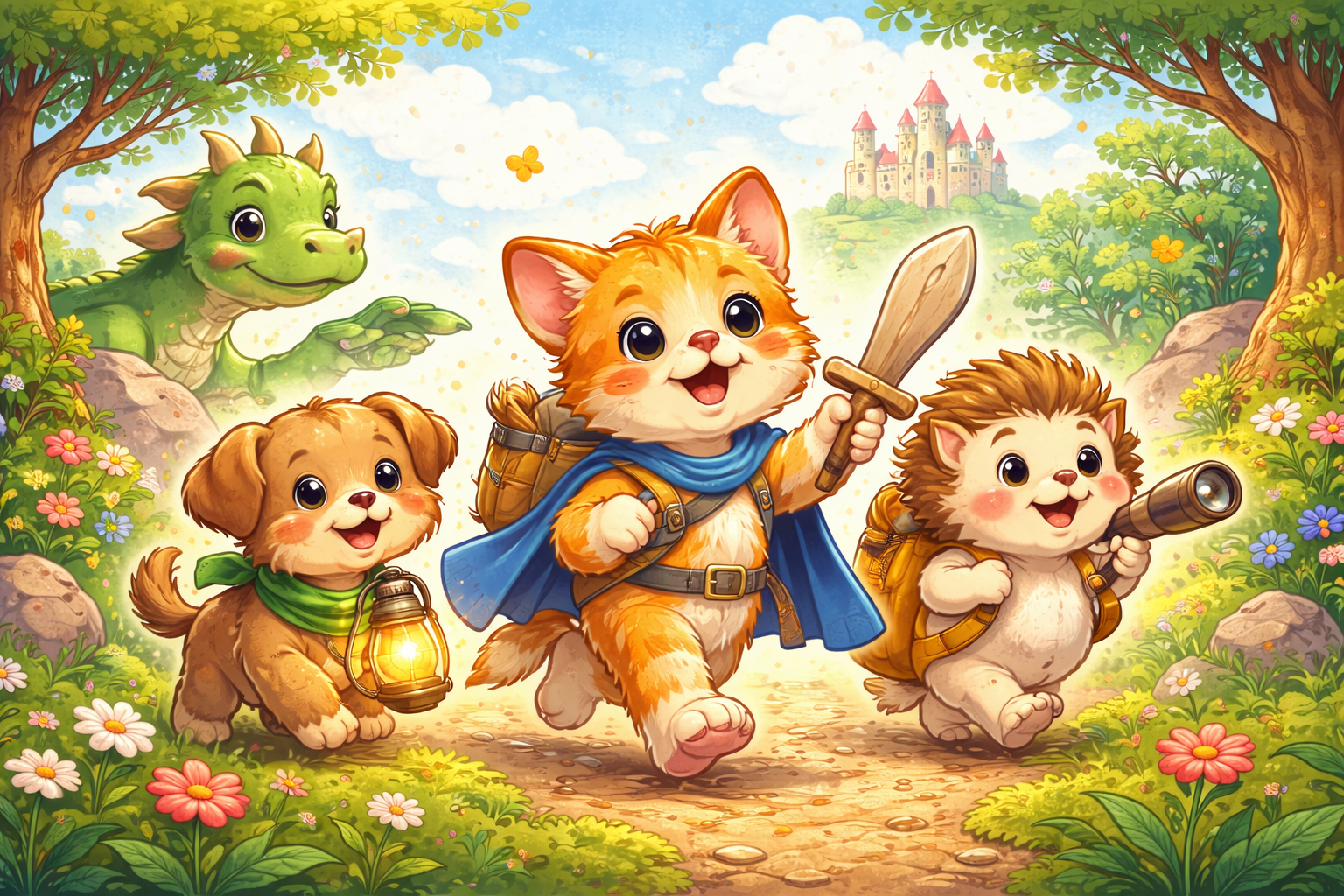 Povești, culori și valori: Curajul