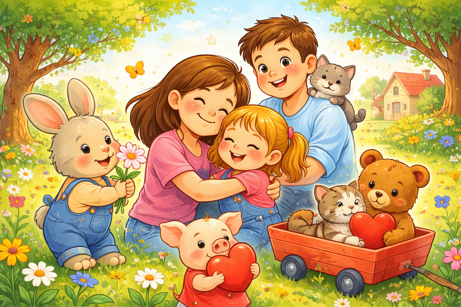 Povești, culori și valori: Familia