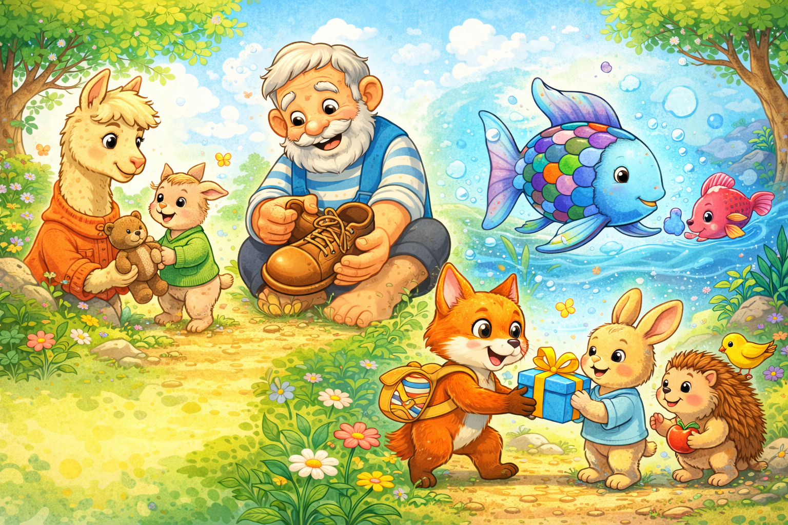 Povești, culori și valori: Generozitatea